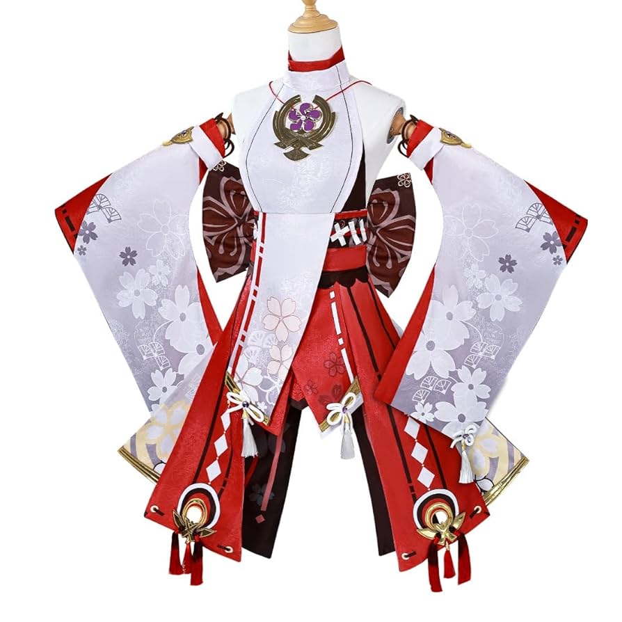 Amazon.co.jp: 豪華版 八重神子 コスプレセット 原神 げんしん
